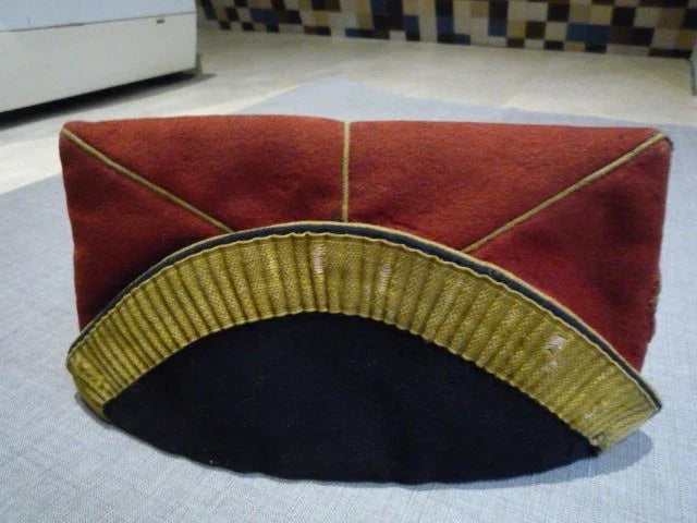 Bonnet de police du 4e régiment de voltigeurs de la garde impériale Mle 1860