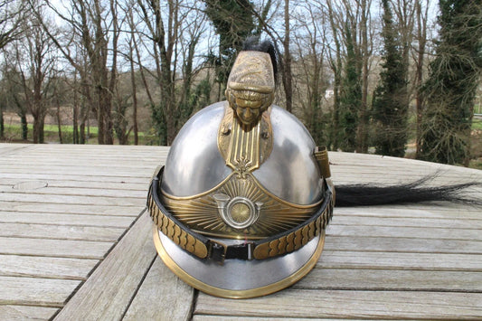 Casque de chasseurs à cheval