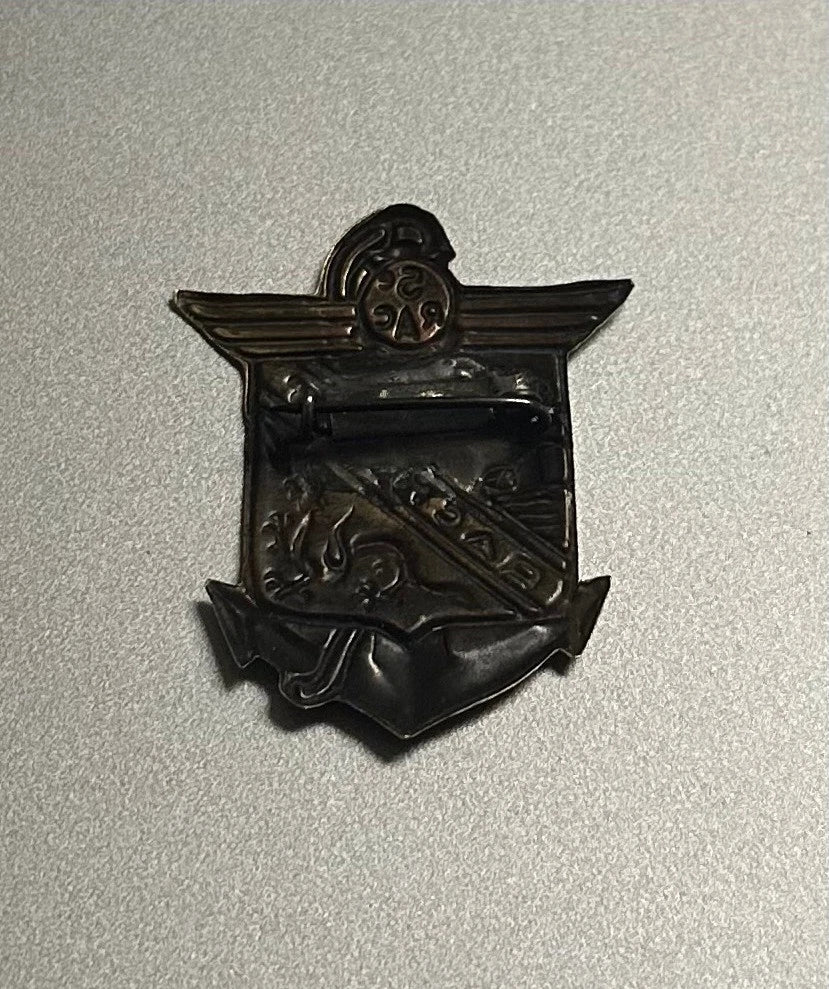Très rare insigne du 5ème Regiment Artillerie Coloniale R.A.C.M. C.A.T