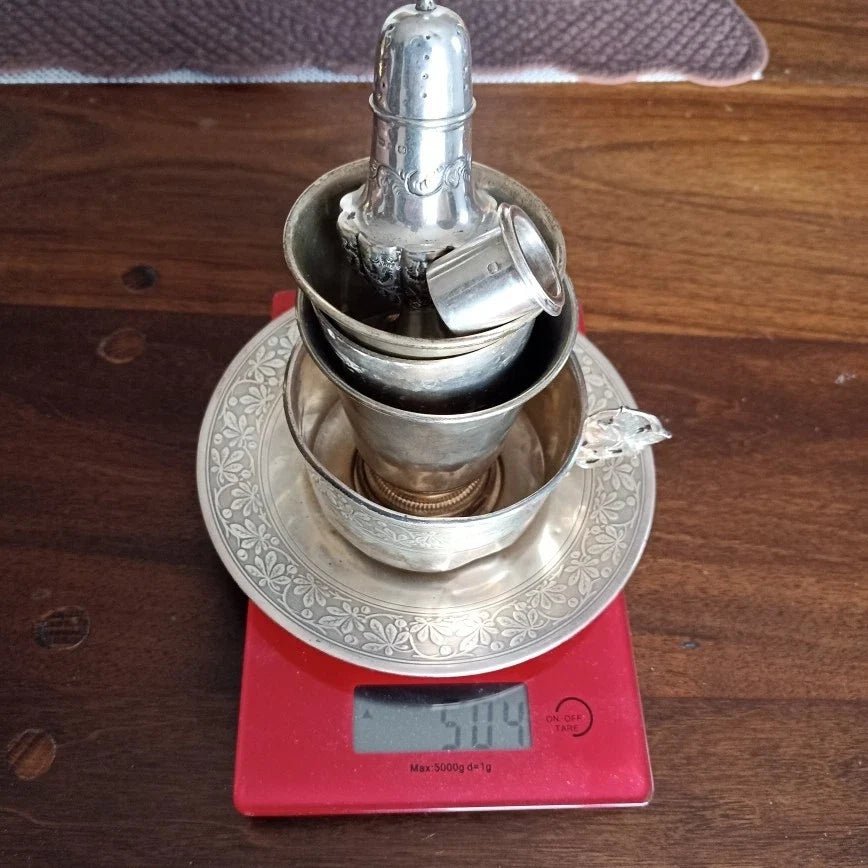 Argent massif - silver - lot 504 grammes