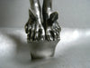 ANCIEN RARE CRUCIFIX CHRIST ARGENT MASSIF STATUE RELIGIEUSE JESUS 251 grs