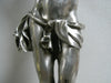ANCIEN RARE CRUCIFIX CHRIST ARGENT MASSIF STATUE RELIGIEUSE JESUS 251 grs