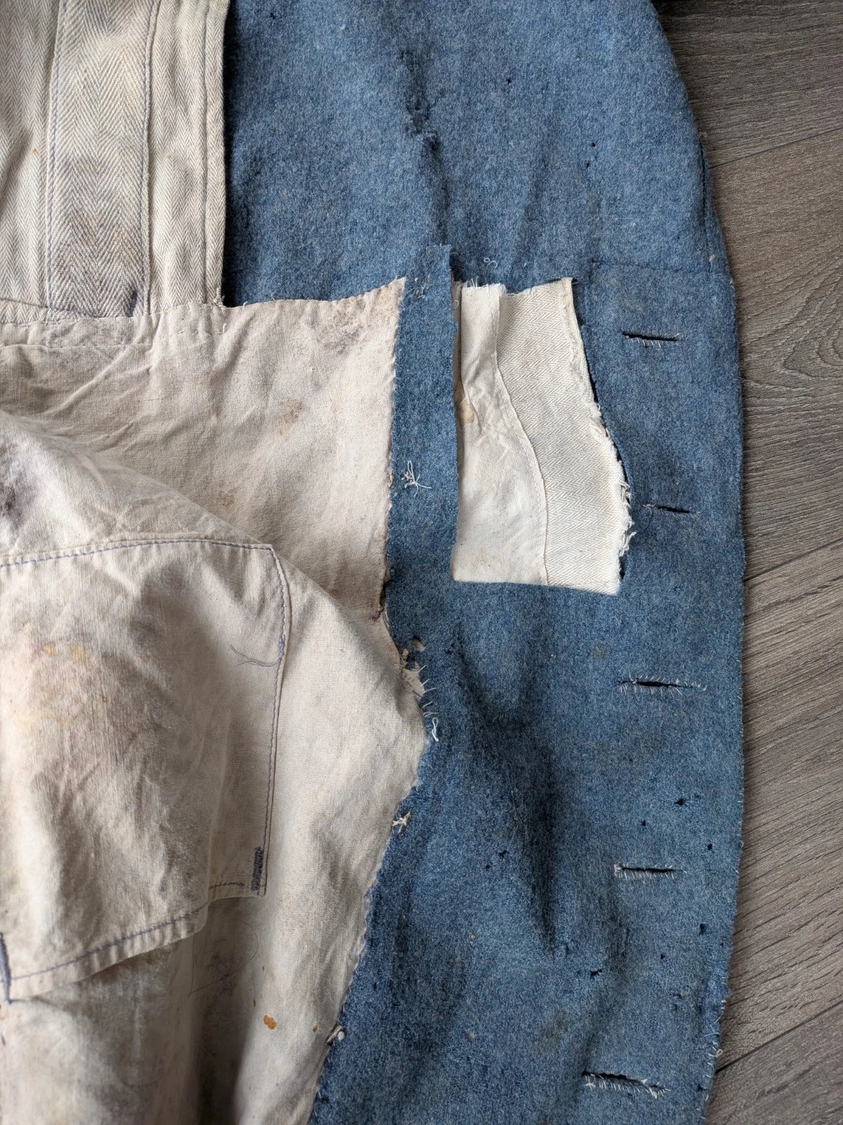 Lot Poilu 14/18 Capote Bleu Horizon Casque Adrian Modèle 1915 Cartouchière