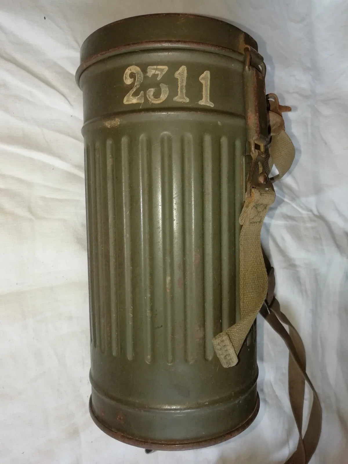 SUPERBE MASQUE A GAZ WH NEUTRALISÉ - Ml30 - DATÉ 1937 TBE