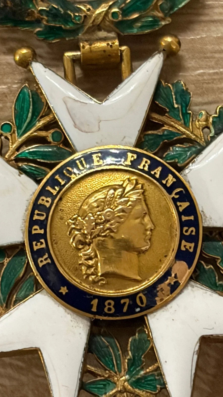 Légion d'honneur ancienne en or