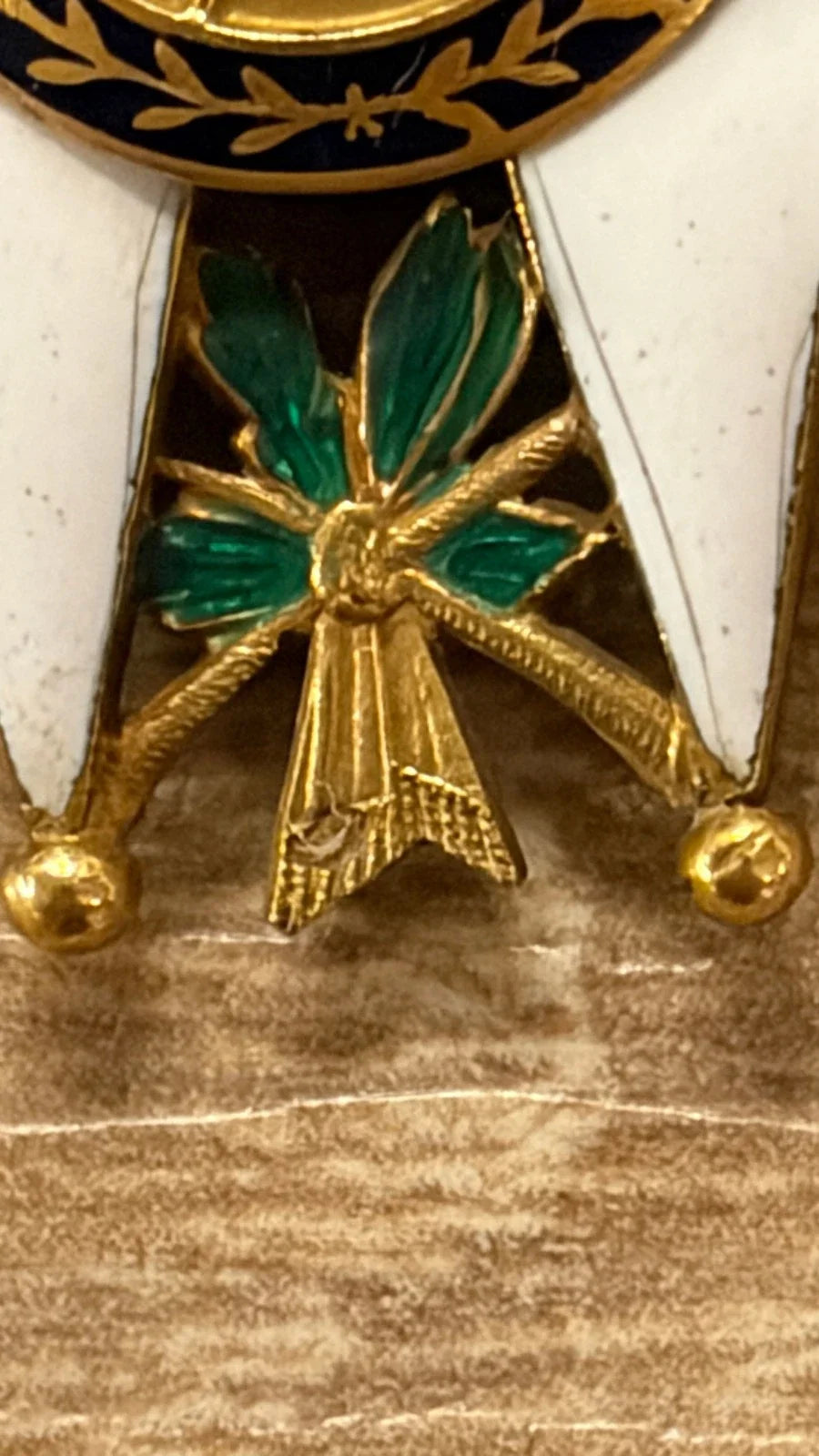 Légion d'honneur ancienne en or