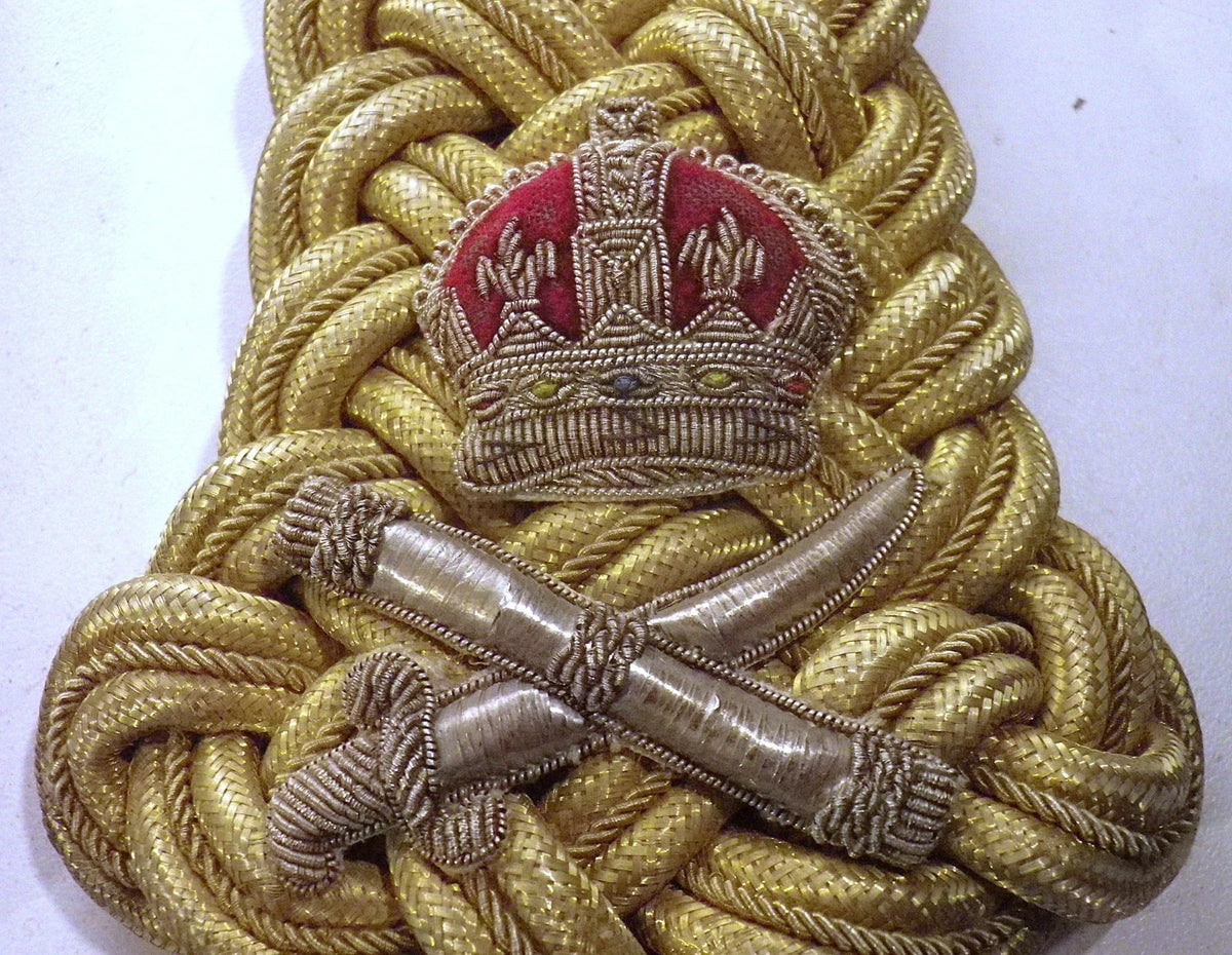 Casquette Général Anglais épaulettes MARSHALL-CORNWALL libération GB 39-45 14-18