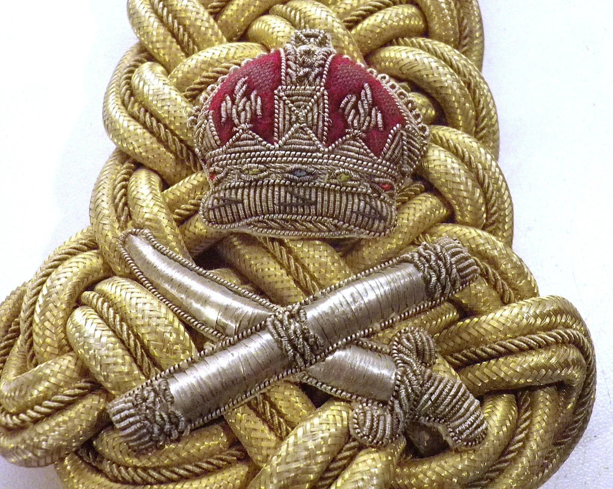 Casquette Général Anglais épaulettes MARSHALL-CORNWALL libération GB 39-45 14-18