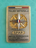 Plaque de ceinture service de protection des hautes personnalités sphp police