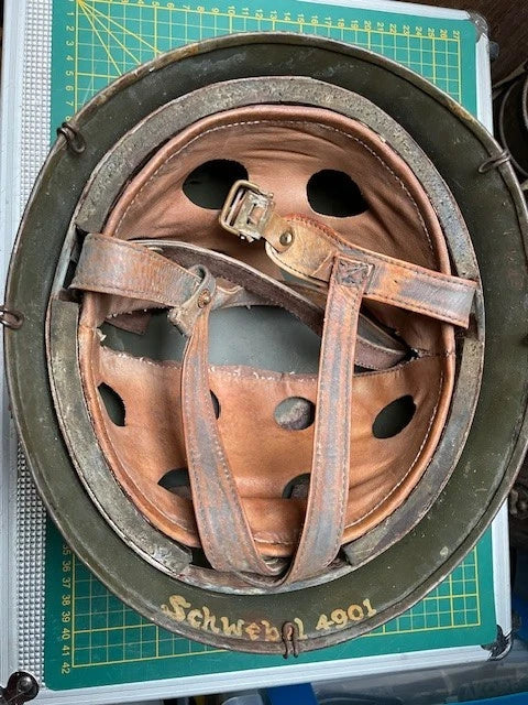 Casque Parachutiste Allemand Infirmier WW2