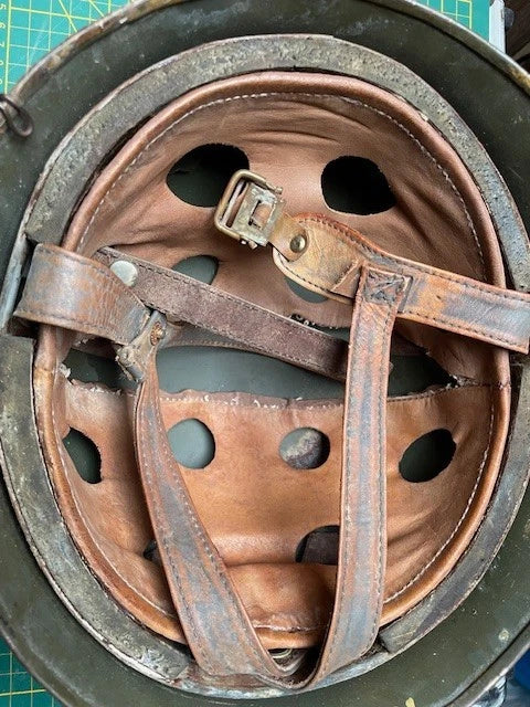 Casque Parachutiste Allemand Infirmier WW2