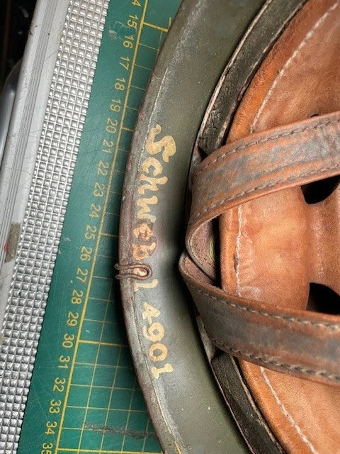 Casque Parachutiste Allemand Infirmier WW2