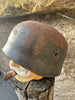 Casque Para Allemand Ww2 Militaria No Us Rare Authentique Mannequin