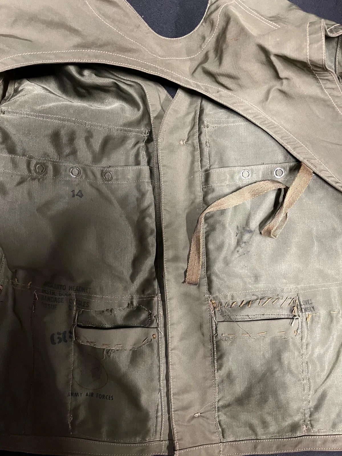 Gilet de survie C-1 USAAF us militaria ww2