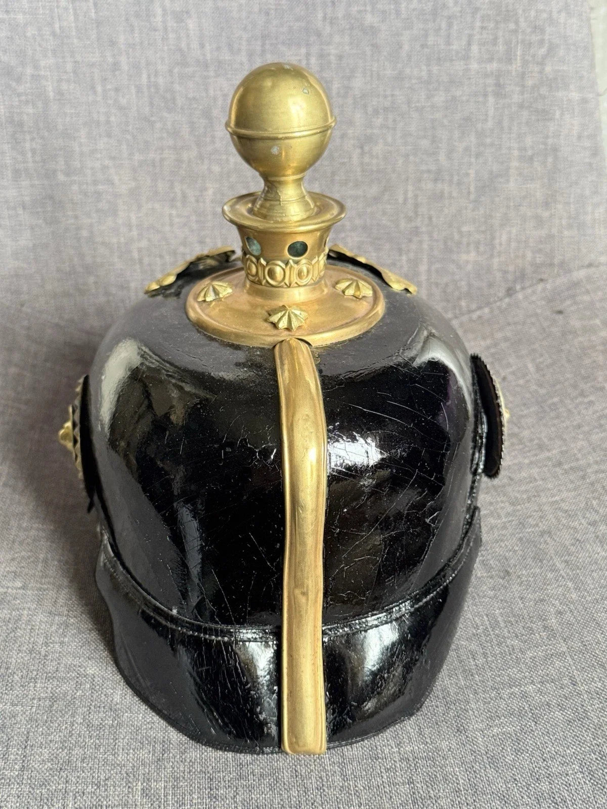 casque a pointe officier artillerie de réserve badois mle 1895