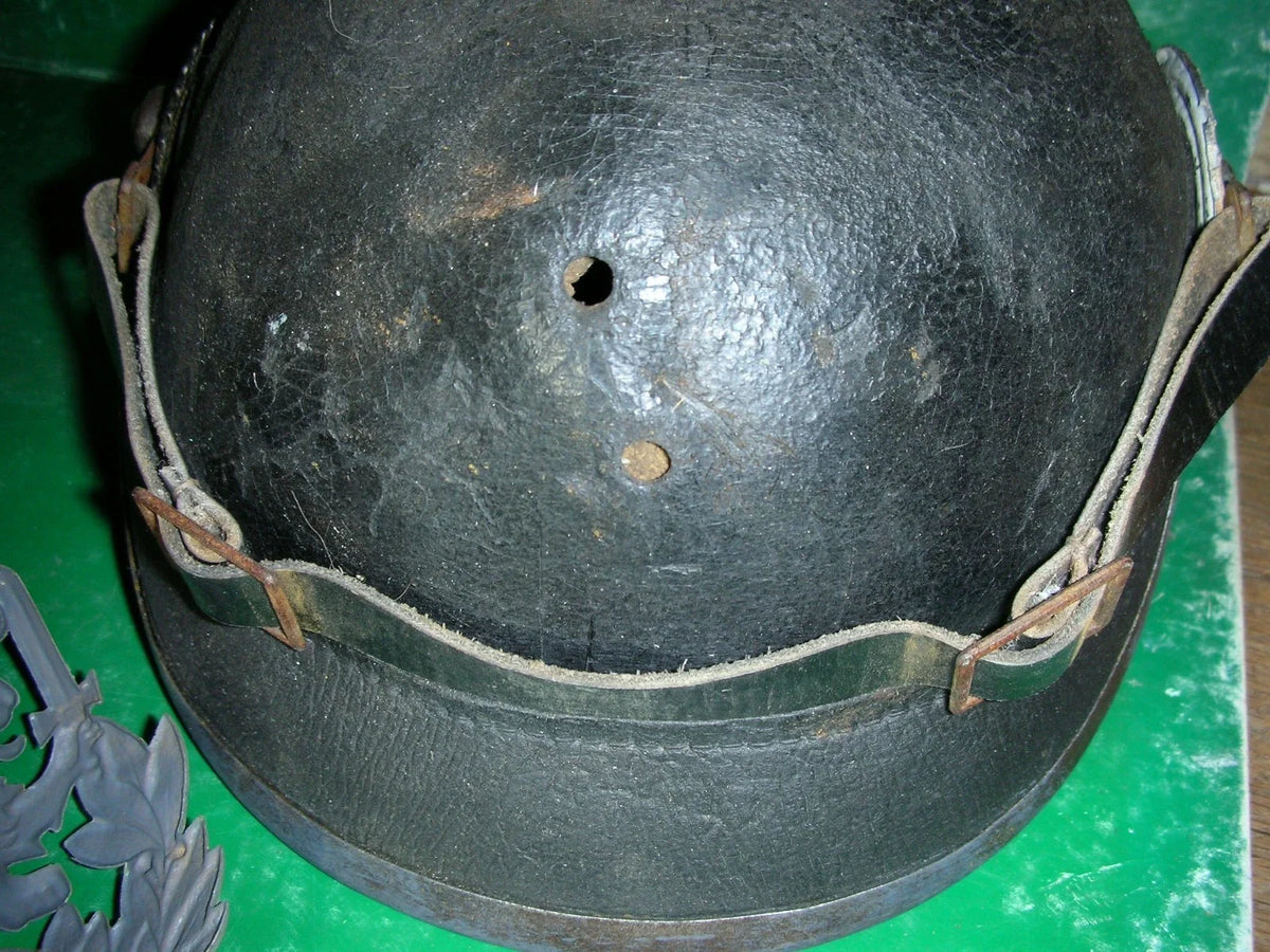 RARE CASQUE A POINTE ARTILLEUR HESSOIS 1915