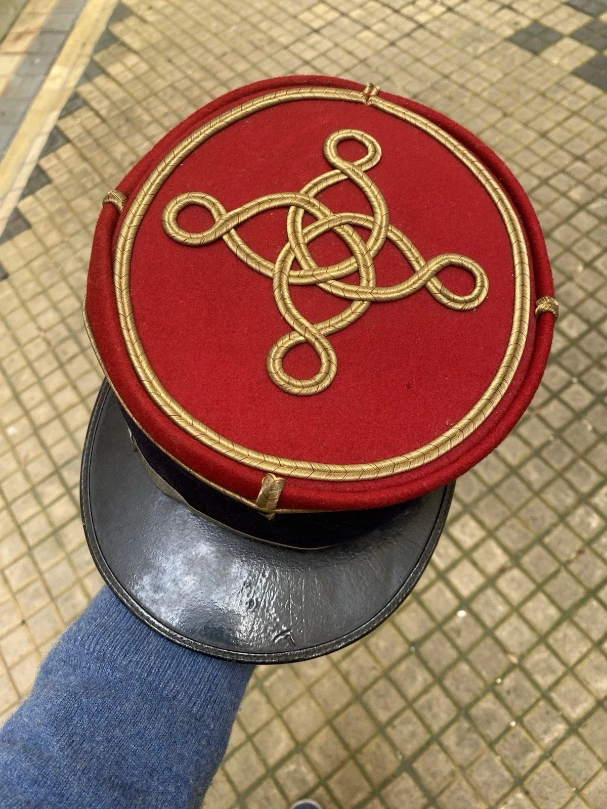 Kepi Officier Service Automobile 14/18