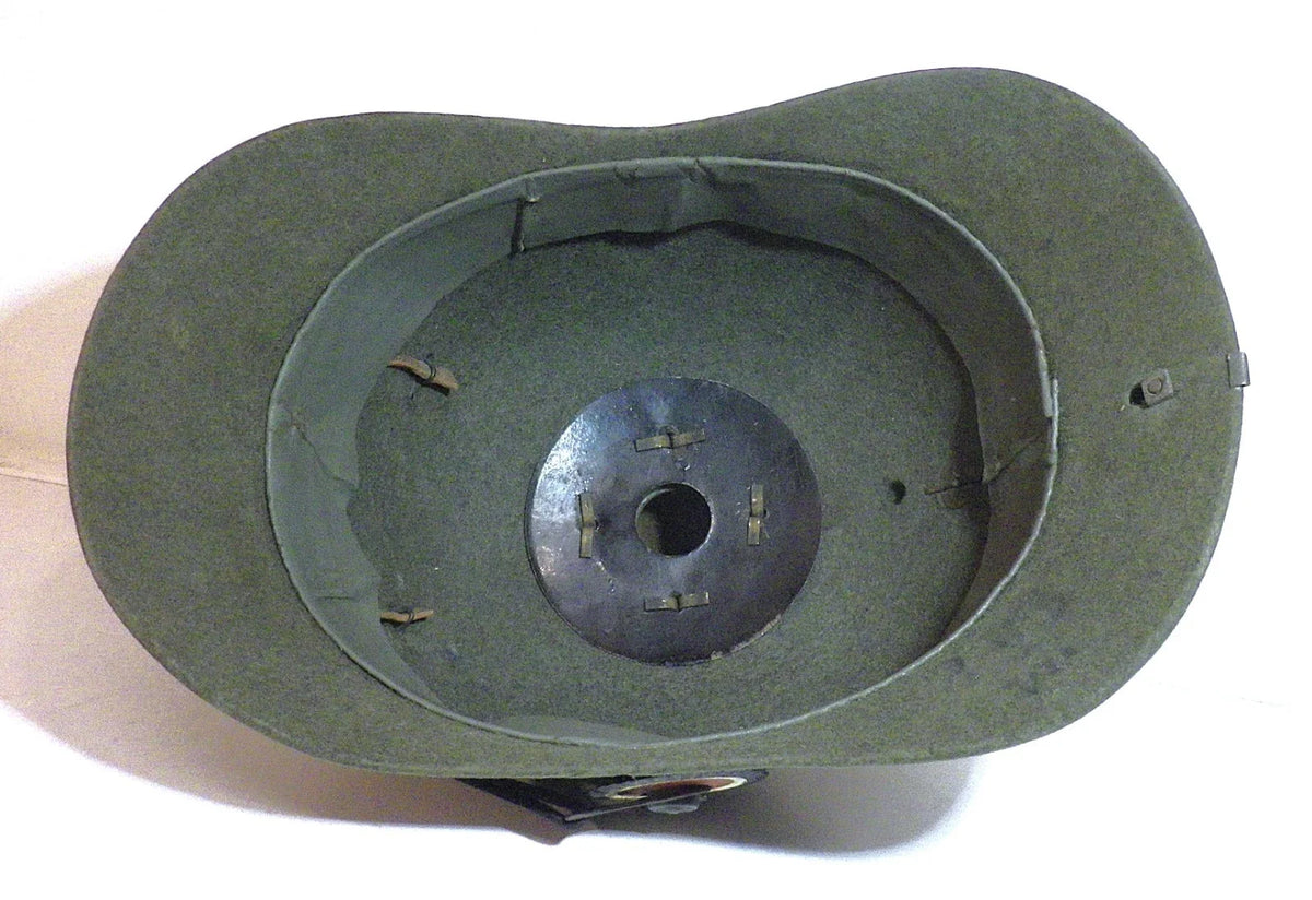 Casque à pointe feutre Prussien ersatz 1915 feldgrau IR 13 Empire Verdun 14-18
