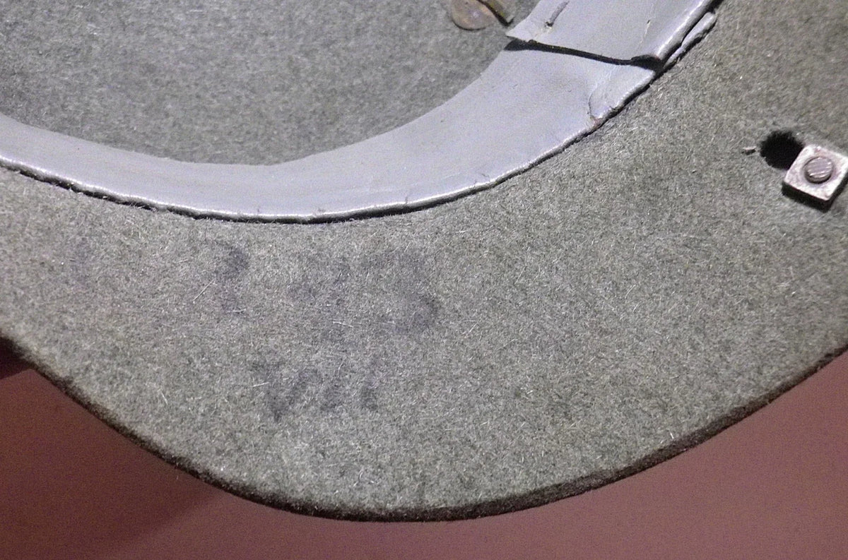 Casque à pointe feutre Prussien ersatz 1915 feldgrau IR 13 Empire Verdun 14-18
