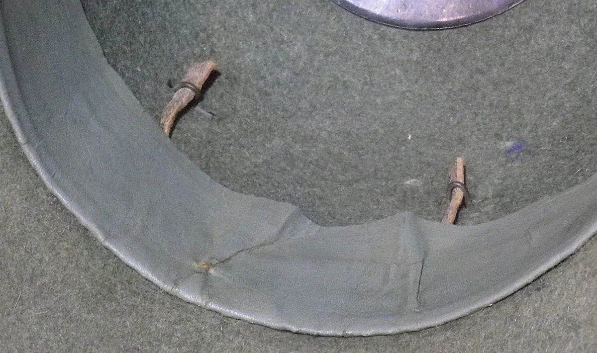 Casque à pointe feutre Prussien ersatz 1915 feldgrau IR 13 Empire Verdun 14-18