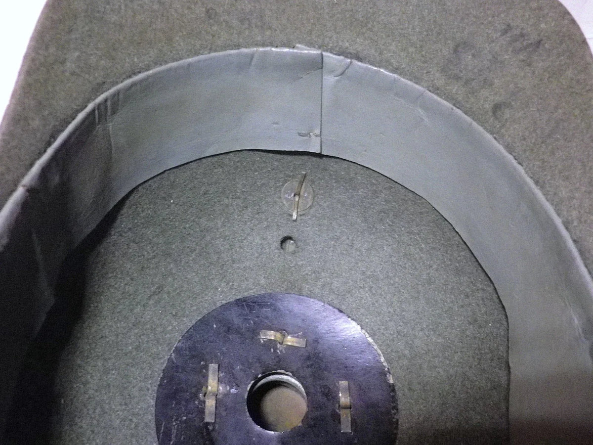 Casque à pointe feutre Prussien ersatz 1915 feldgrau IR 13 Empire Verdun 14-18