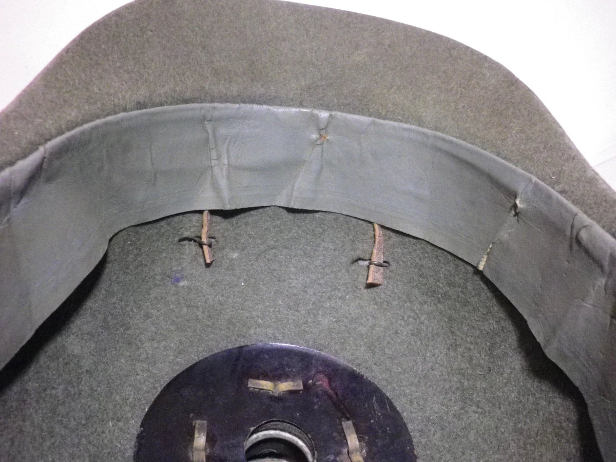 Casque à pointe feutre Prussien ersatz 1915 feldgrau IR 13 Empire Verdun 14-18