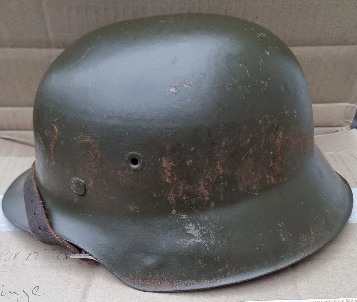 Casque allemand M42 Stahlhelm WW2 German Helmet 2GM Militaria
