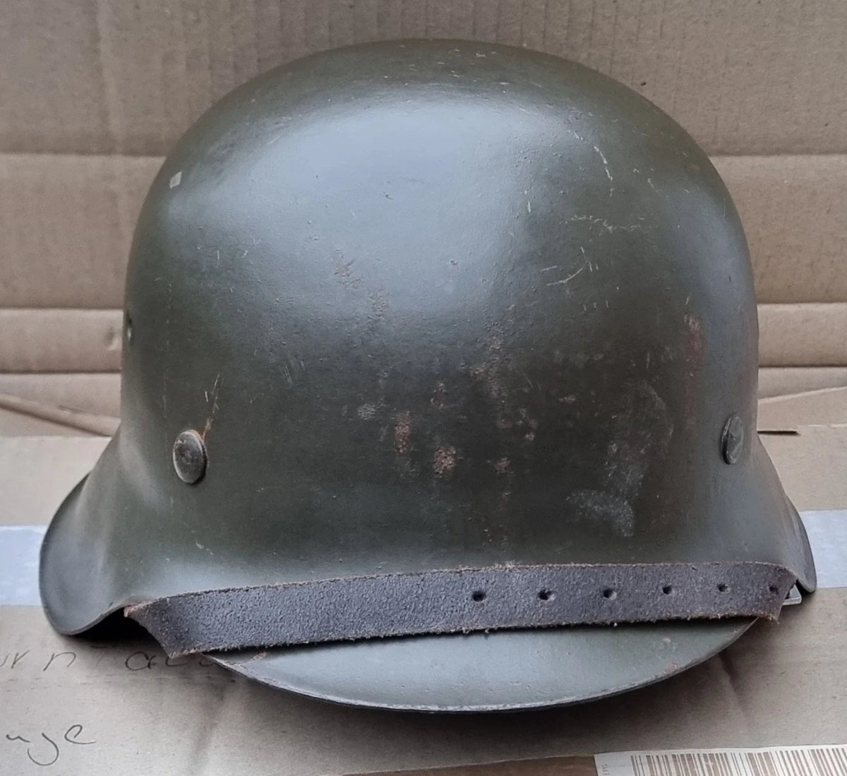 Casque allemand M42 Stahlhelm WW2 German Helmet 2GM Militaria
