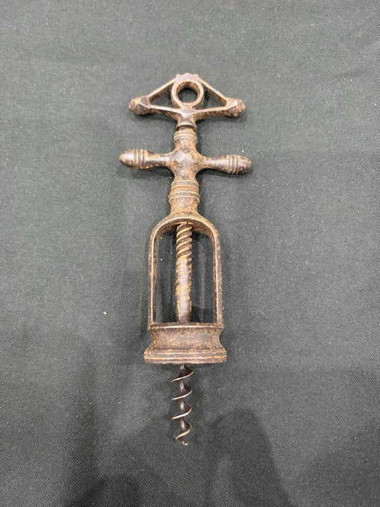 T16 Rare Ancien Tire Bouchon A Système