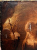 Tableau Ancien Huile Portrait Ermite Caverne Vanité Crâne Mention Rembrandt 1635