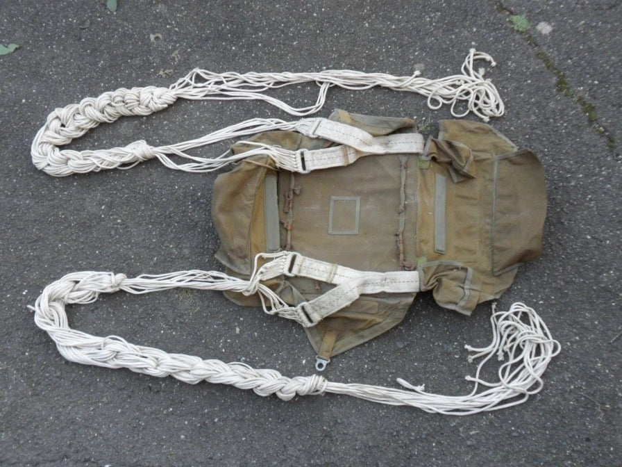 WW2 musette militaire de parachute SWITLIK AN-6515 US CORPS ARMY