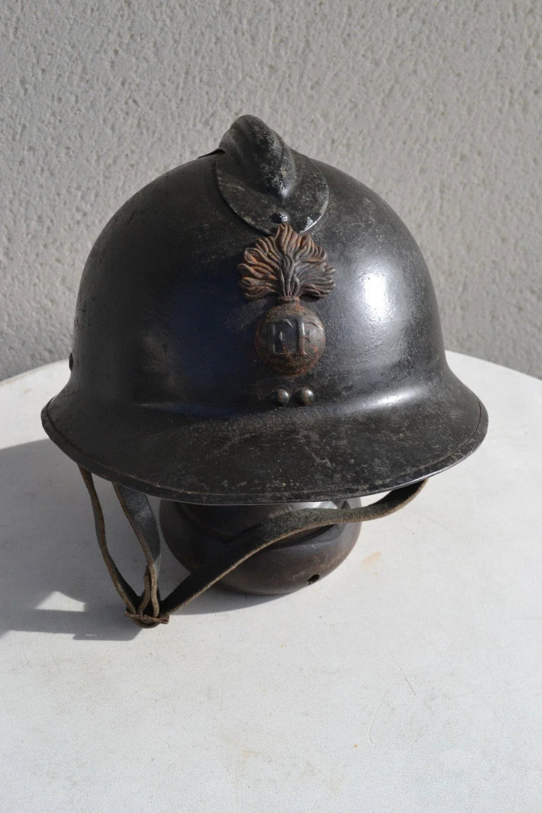 Casque de la milice - Etat Français - Pétain - 39-45 - WWII - FFI