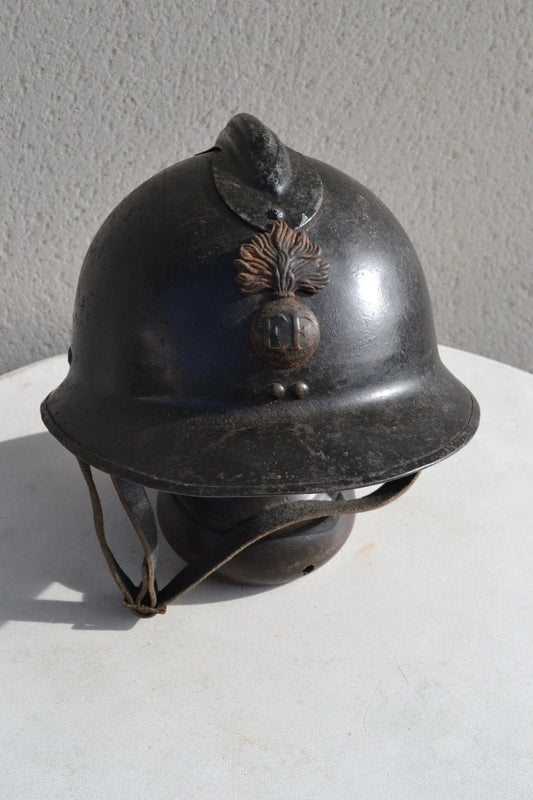Casque de la milice - Etat Français - Pétain - 39-45 - WWII - FFI