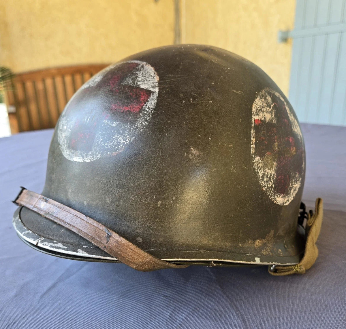 Casque us medic ww2
