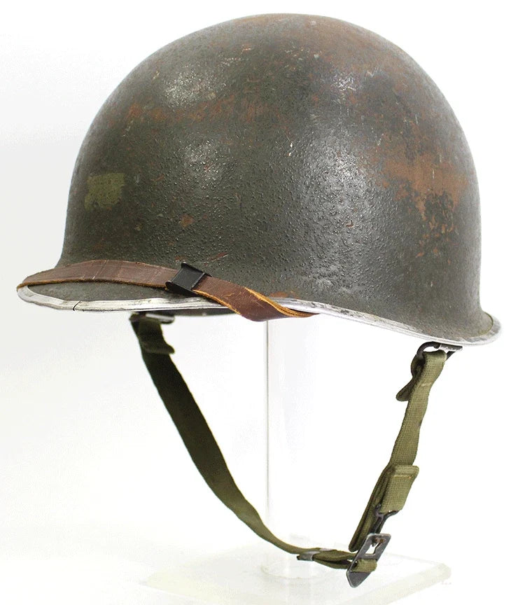 Casque USM1 Nominatif - US ARMY WW2 ( matériel original )