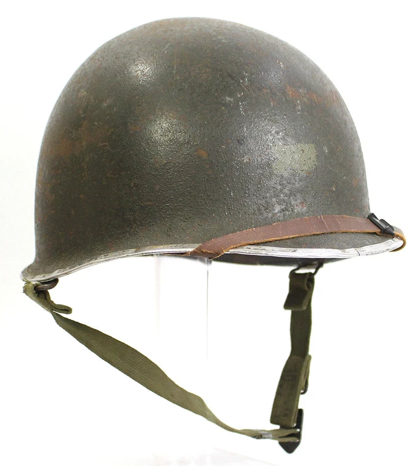 Casque USM1 Nominatif - US ARMY WW2 ( matériel original )