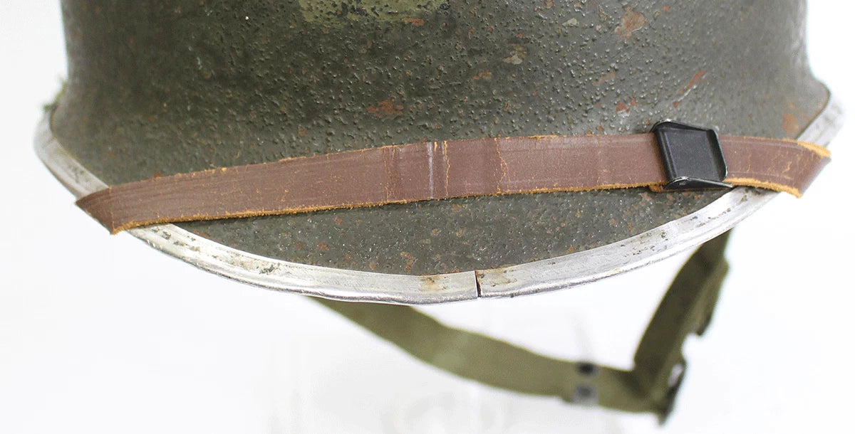 Casque USM1 Nominatif - US ARMY WW2 ( matériel original )