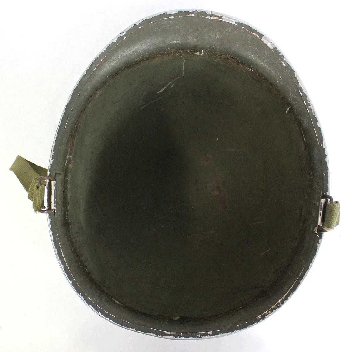 Casque USM1 Nominatif - US ARMY WW2 ( matériel original )