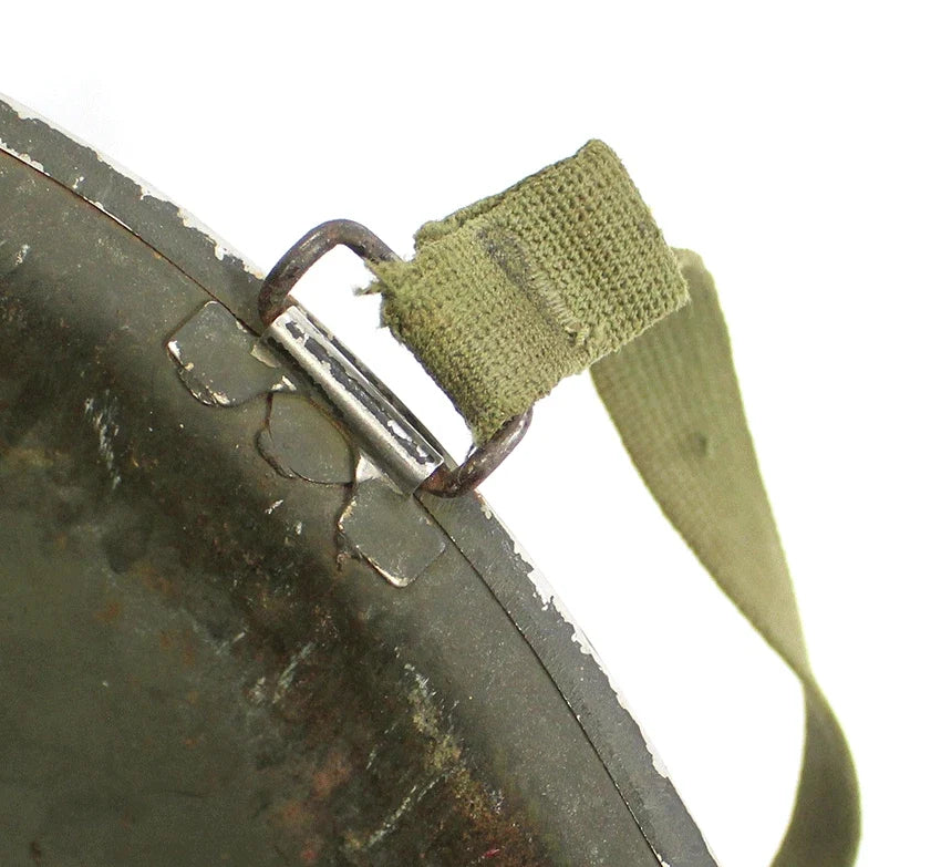 Casque USM1 Nominatif - US ARMY WW2 ( matériel original )