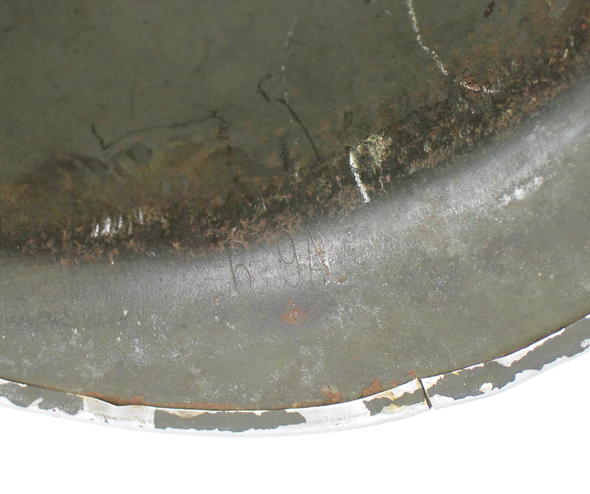 Casque USM1 Nominatif - US ARMY WW2 ( matériel original )
