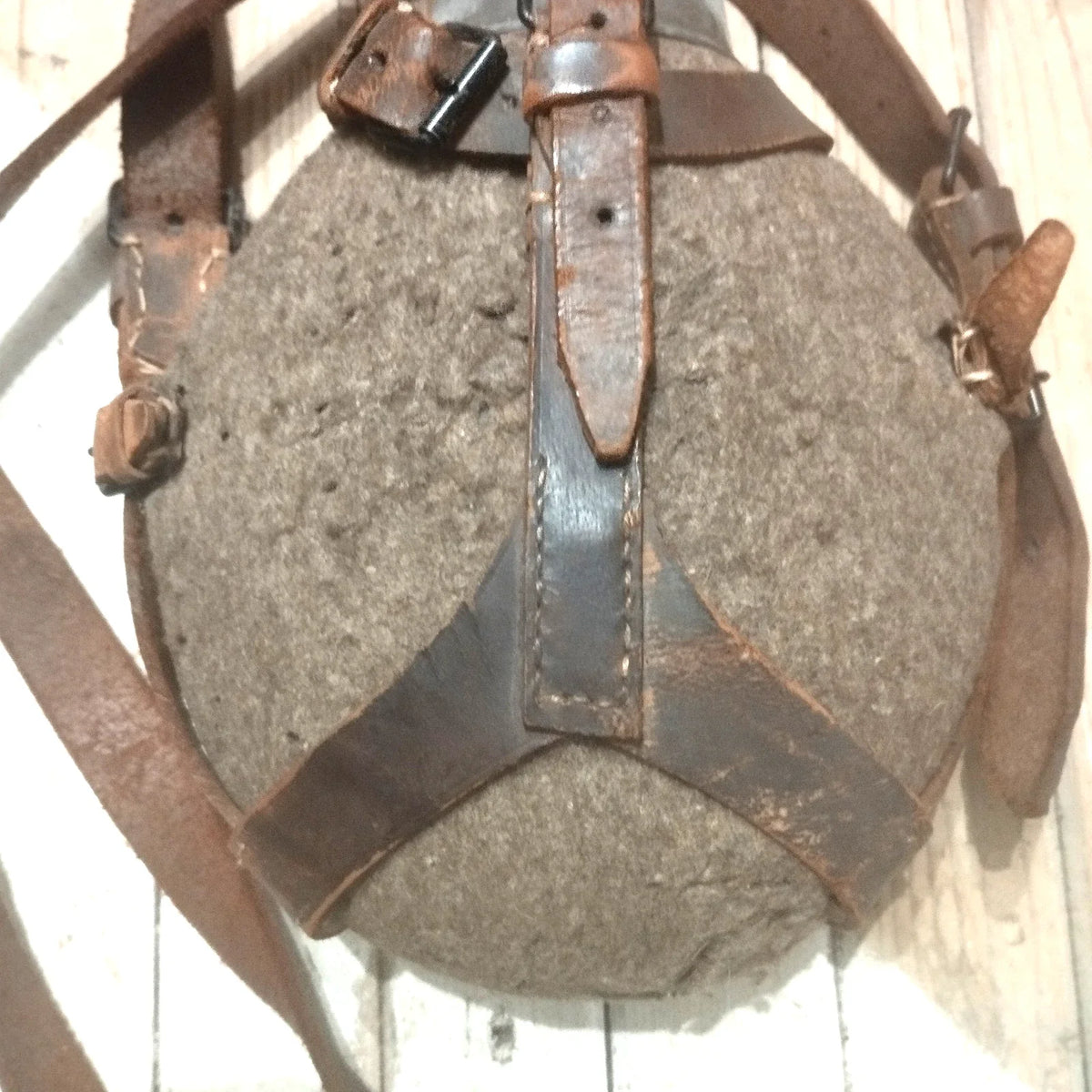 WW1 / Superbe bidon d'infirmier Allemand mle 1893 complet en TBE landser WK1