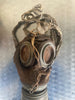 ANCIEN MASQUE A GAZ ALLEMAND GUMMIMASKE WW1 COMPLET GUERRE TRANCHEE