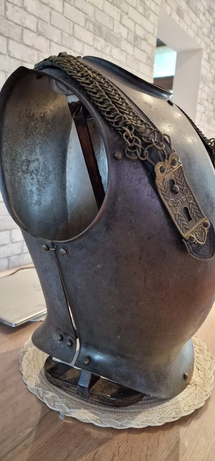 CUIRASSE D'OFFICIER DE CUIRASSIERS, modèle 1855, Second Empire.