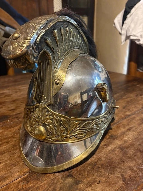 Casque de Dragon Cuirassier 1874 français Cavalerie WW1