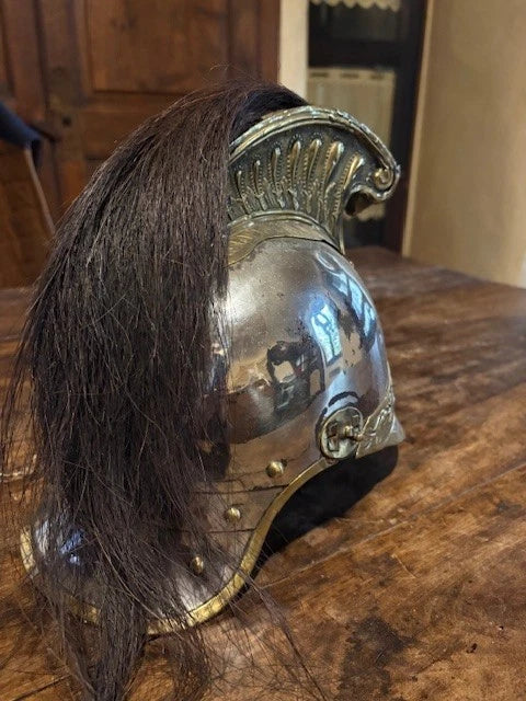 Casque de Dragon Cuirassier 1874 français Cavalerie WW1