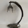 Belle lampe ancienne de bureau en BRONZE signé CHARLES RANC Art Deco