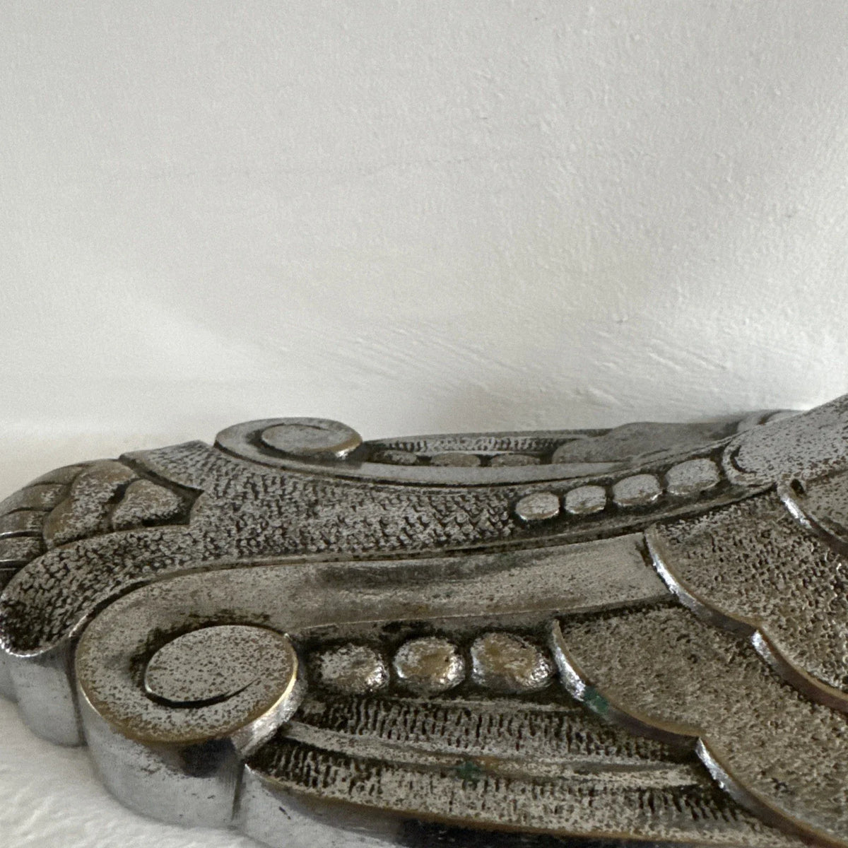 Belle lampe ancienne de bureau en BRONZE signé CHARLES RANC Art Deco