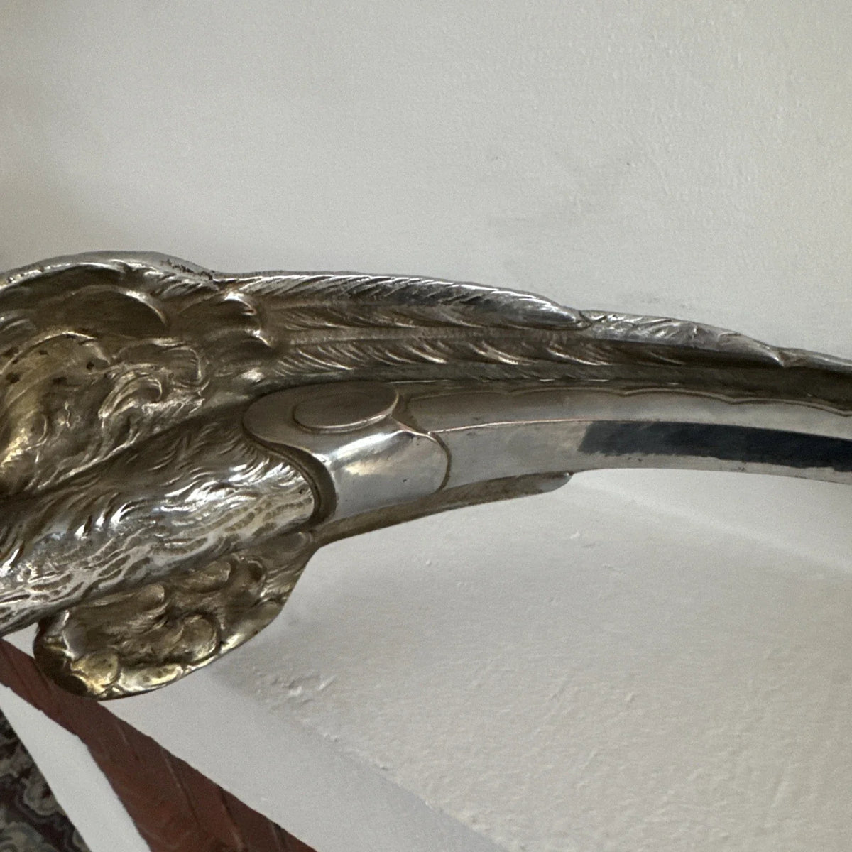 Belle lampe ancienne de bureau en BRONZE signé CHARLES RANC Art Deco