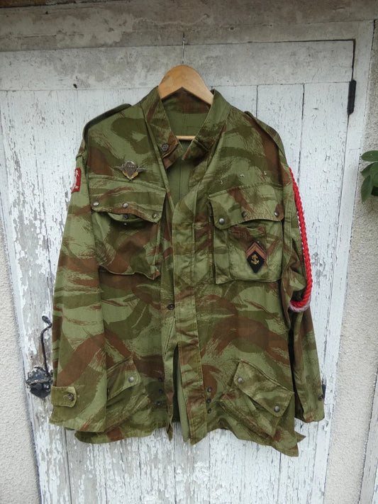 Rare French army veste camouflée modèle 47/53 TAP parachutiste RPC BPC Indochine