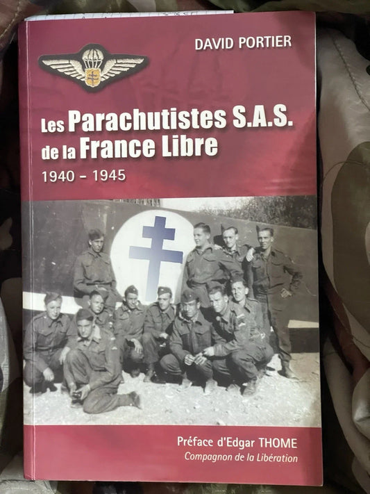 Sas ww2 Livre David Portier Les parachutistes SAS de la France libre